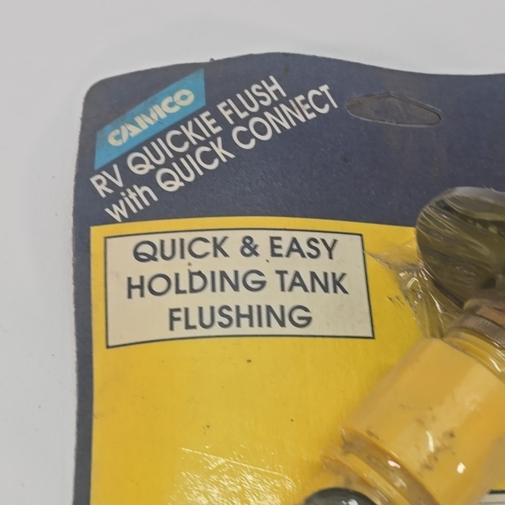 CAMCO RV Quickie Flush w/Quick Connect Motorhomes Campers 5th Wheels 40125 - Picture 2 of 10